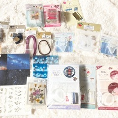 レジン アクセサリー素材まとめ売り