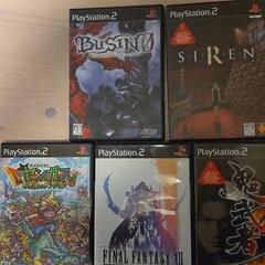 PS2　ソフトセットの画像
