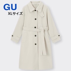 【美品】GU⭐️高見えコート🉐 XLサイズ ベルト付き