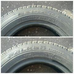 スタッドレスタイヤ 145/70R12 ファルケンの画像