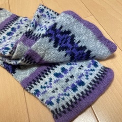 ニット帽　マフラー　セットの画像