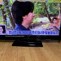 三菱Blu-rayデッキ内蔵46型液晶テレビの画像