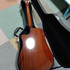 Fender 弾きやすいアコギ ハードケース付きの画像