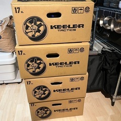 ウェッズ　キーラータクティクス　17インチ weds keeler tactics パジェロ　トライトンの画像