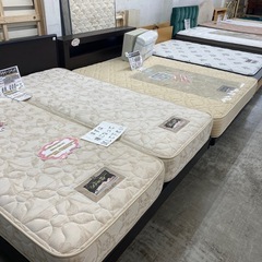 【愛品館 江戸川店 】ローフレーム ダブルベッド Sealy＆NITORI（シーリー＆ニトリ）の画像