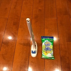 【値下げおまけ付き】流せるトイレブラシ12個入り　未開封　　おまけありの画像