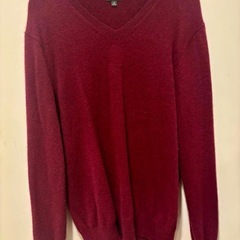 4枚セット ユニクロ UNIQLO スーピマコットン vネック セーター の画像