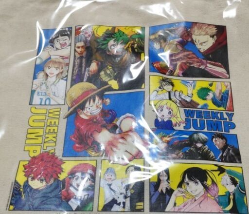 激レア【新品未開封】少年ジャンプ★非売品★限定トートバッグ※呪術、ヒロアカ、ワンピース
