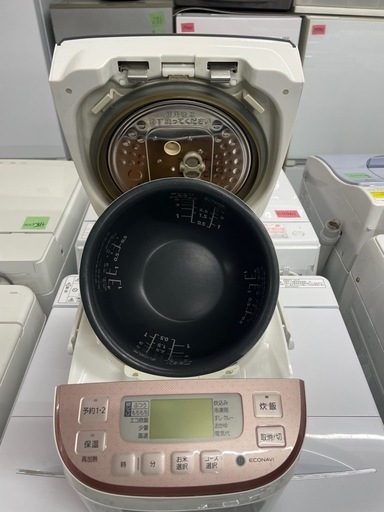 配送可能　保証付き　Panasonic 炊飯器　5合 SR-PD10E ピンク