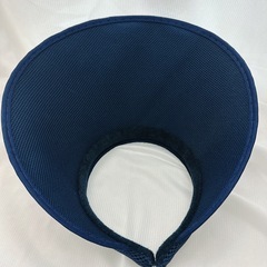 サンバイザー（紺色）の画像