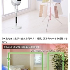 サーキュレーター/部屋干しにもおすすめの画像