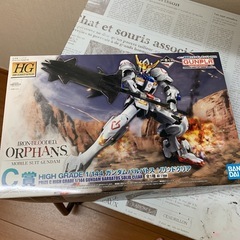 HGガンダムバルバトスソリッドクリア