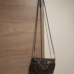 【新品未使用】ビンズ金バックショルダーバッグの画像