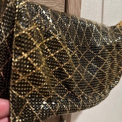 【新品未使用】ビンズ金バックショルダーバッグの画像