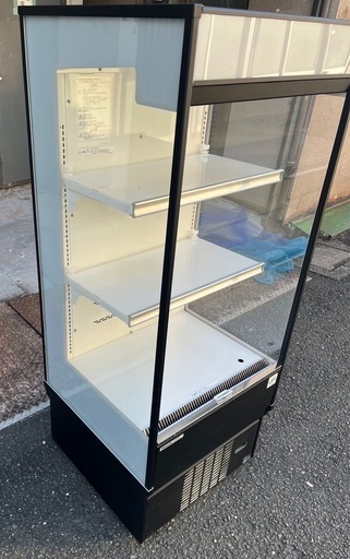 【動確済み】2018年 Panasonic 業務用 多段オープン冷蔵ショーケース SAR-250TVB 183L 幅600×奥600×