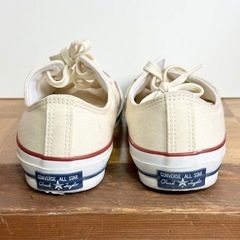 converse コンバース スニーカー 24cm キャンバス ローカット 1回着用のみの画像