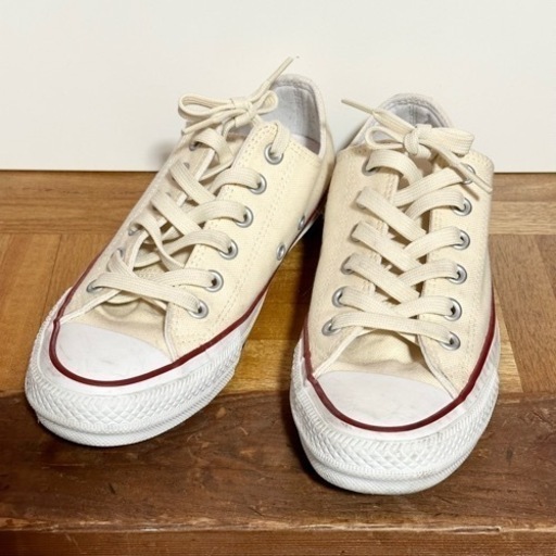 converse コンバース スニーカー 24cm キャンバス ローカット 1回着用のみ