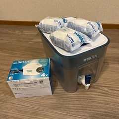 【美品中古】BRITA ウォーターサーバー 浄水器 交換カートリ...