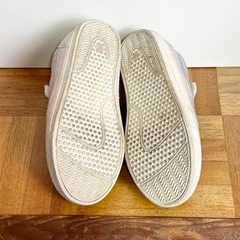 apres las cours アプレレクール スニーカー 19cm シルバー リボン キッズ 子どもの画像