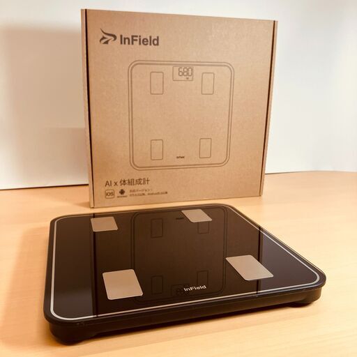 InField AI × 体組成計 CS20M（iOS / Android対応）ブラック