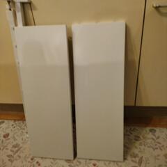 ニトリ　マグネット　がくっつく つっぱりキッチンパネル 幅62cm BH640 ホワイトの画像