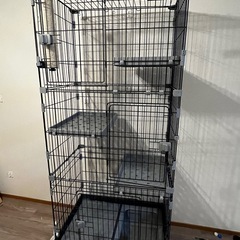 【中古品】キャットハウス、猫、ペット、トイレ付き