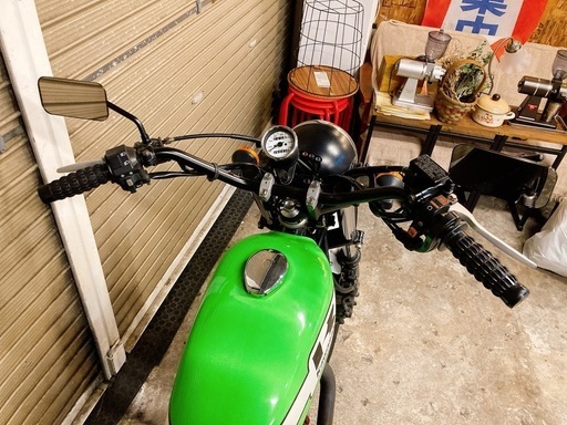 カワサキ　250TR 配送可能　支払いは現金or振り込みも可能　緑