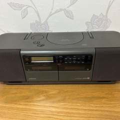 ビクター　CDポータブルWラジカセ