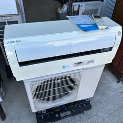 【動作保証あり】MITSUBISHI 2016年 2.2kw 6畳用 冷暖房ルームエアコン MSZ-LK2216 自動フィルター清掃【管理KR529】