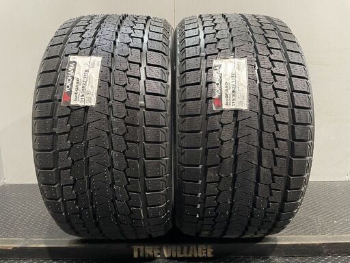 【新品】YOKOHAMA ice GUARD G075 315/30R22 107Q 22インチ スタッドレス 2本 22年製 BMW/X5/X6/X7 ポルシェ/カイエンクーペ等　(VTG882)