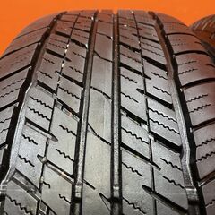 【走行短め 】DUNLOP GRANDTREK AT23 265/65R18 18インチ 夏タイヤ 4本 24年製 レクサスLX ランクル250/ランクル300等　(VTN158)の画像