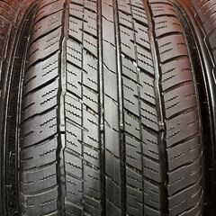 【走行短め 】DUNLOP GRANDTREK AT23 265/65R18 18インチ 夏タイヤ 4本 24年製 レクサスLX ランクル250/ランクル300等　(VTN158)の画像