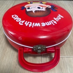 ペコちゃん　缶ケース　昭和レトロ　当時モノの画像