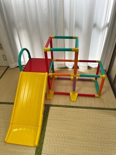 《募集再開》ジャングルジム　滑り台