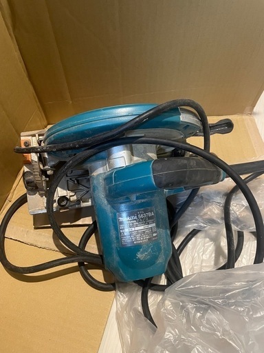 【通電確認済】マキタ 5637BA 165mm 電動マル鋸
