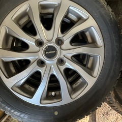 155/65R14 アルミホイールブリヂストンスタッドレス　の画像