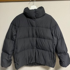【ユニクロ】 　ダウン　黒
