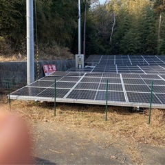 太陽光パネル　手元　出張できる方　現場福島市3名の画像