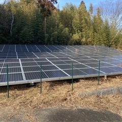 太陽光パネル　手元　出張できる方　現場福島市3名の画像