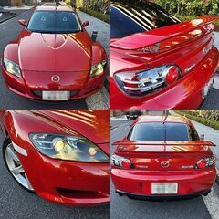 ☆車検付18年式マツダRX-8『走行2.8万km台』6AT トルセンLSD+DSC☆東京/大田区【下取OK】の画像