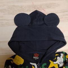 フード付きパーカー(BABYDOLL・90㌢)の画像