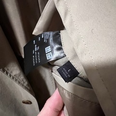 ユニクロトレンチコートの画像