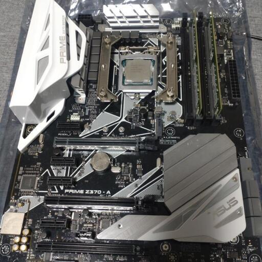 マザーボード＋i7-8700k+メモリ8GB☓2個＋虎徹3