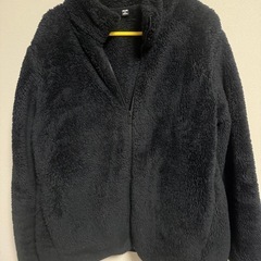 【ユニクロ】 フリース　ブラック XL