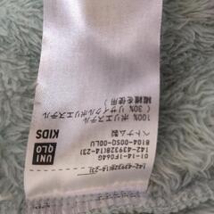 ユニクロ　フリース130サイズの画像