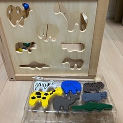 【知育玩具】木のおもちゃの画像
