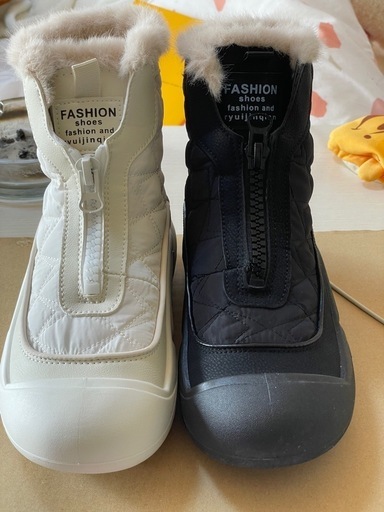 ホワイト　ブーツ　新品