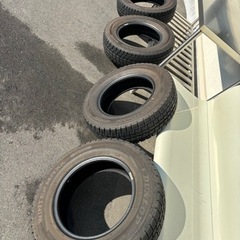 2021年製DUNLOP スタッドレスタイヤ185/70R14 ...