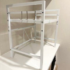 ニトリ　伸縮レンジラックの画像