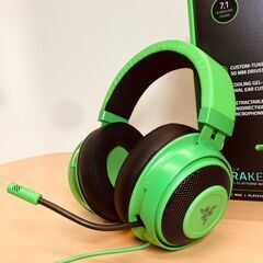 RAZER ゲーミングヘッドセット KRAKEN（グリーン）RZ04-02830200-R3M1の画像